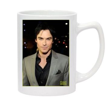 Ian Somerhalder 14oz White Statesman Mug