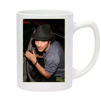 Ian Somerhalder 14oz White Statesman Mug