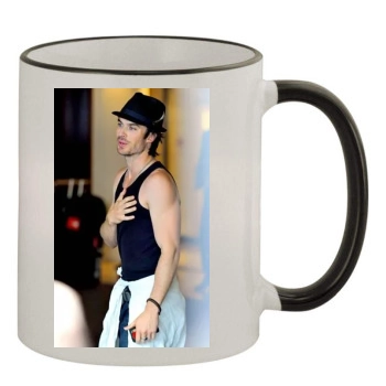 Ian Somerhalder 11oz Colored Rim & Handle Mug