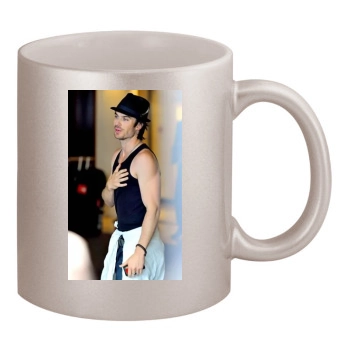 Ian Somerhalder 11oz Metallic Silver Mug