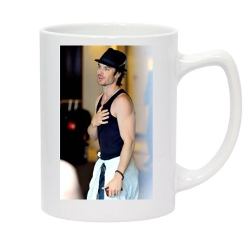 Ian Somerhalder 14oz White Statesman Mug