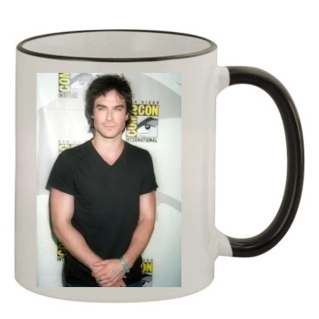 Ian Somerhalder 11oz Colored Rim & Handle Mug