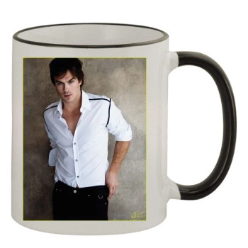 Ian Somerhalder 11oz Colored Rim & Handle Mug