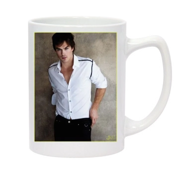 Ian Somerhalder 14oz White Statesman Mug