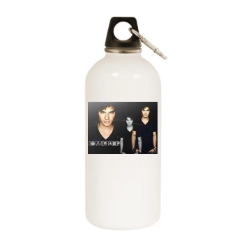 Ian Somerhalder White Water Bottle With Carabiner