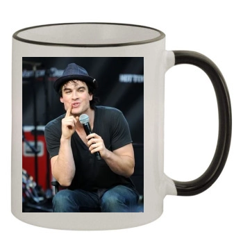 Ian Somerhalder 11oz Colored Rim & Handle Mug