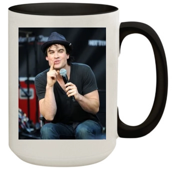 Ian Somerhalder 15oz Colored Inner & Handle Mug