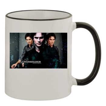 Ian Somerhalder 11oz Colored Rim & Handle Mug