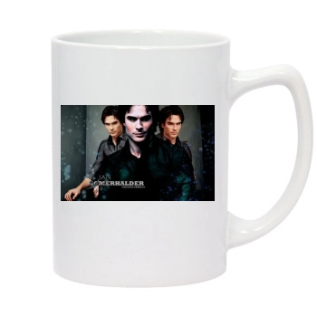 Ian Somerhalder 14oz White Statesman Mug