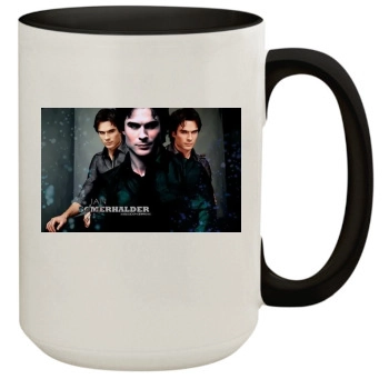 Ian Somerhalder 15oz Colored Inner & Handle Mug