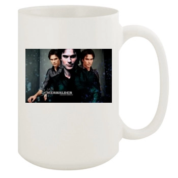 Ian Somerhalder 15oz White Mug