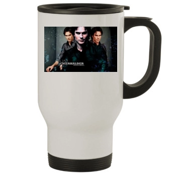 Ian Somerhalder Stainless Steel Travel Mug