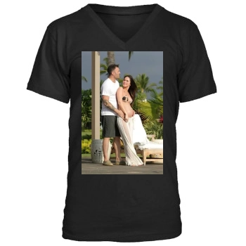 Megan Fox Men's V-Neck T-Shirt