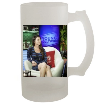 Megan Fox 16oz Frosted Beer Stein