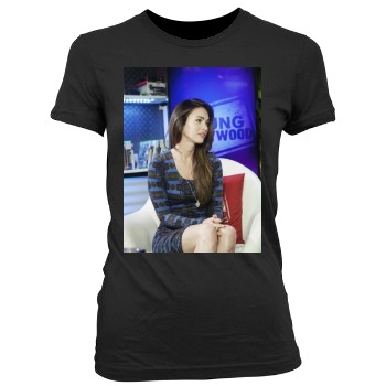 Megan Fox Women's Junior Cut Crewneck T-Shirt