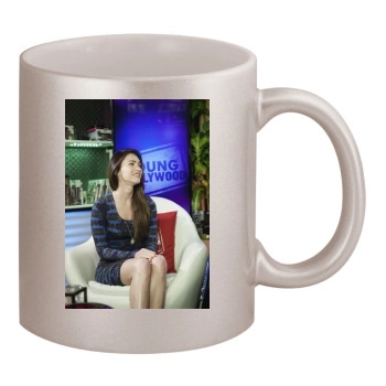 Megan Fox 11oz Metallic Silver Mug