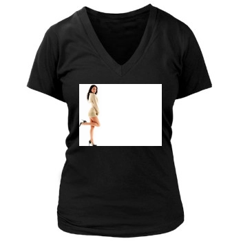 Megan Fox Women's Deep V-Neck TShirt