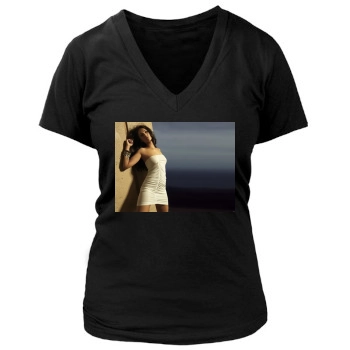 Megan Fox Women's Deep V-Neck TShirt