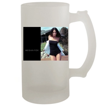 Megan Fox 16oz Frosted Beer Stein