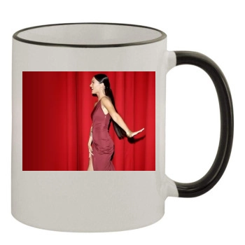 Megan Fox 11oz Colored Rim & Handle Mug