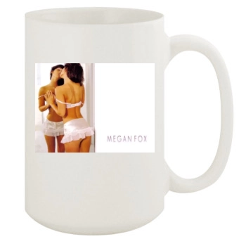 Megan Fox 15oz White Mug