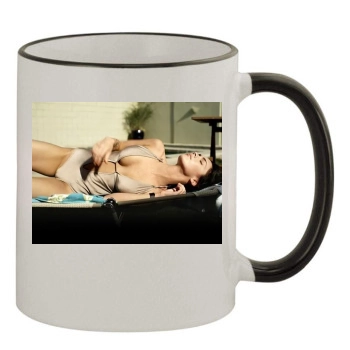 Megan Fox 11oz Colored Rim & Handle Mug