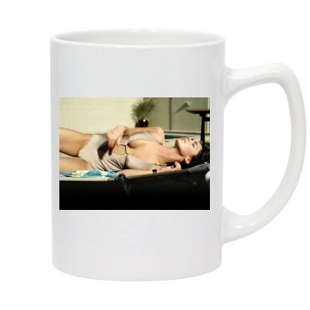 Megan Fox 14oz White Statesman Mug