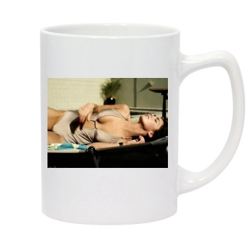 Megan Fox 14oz White Statesman Mug