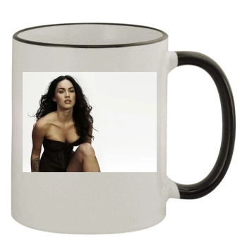 Megan Fox 11oz Colored Rim & Handle Mug