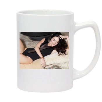 Megan Fox 14oz White Statesman Mug