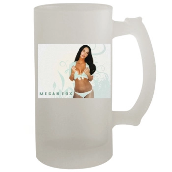 Megan Fox 16oz Frosted Beer Stein