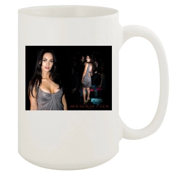 Megan Fox 15oz White Mug