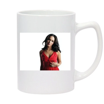 Megan Fox 14oz White Statesman Mug