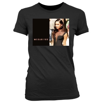 Megan Fox Women's Junior Cut Crewneck T-Shirt