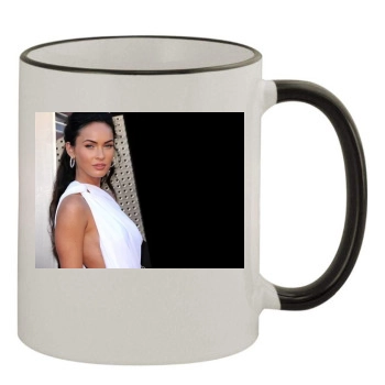 Megan Fox 11oz Colored Rim & Handle Mug