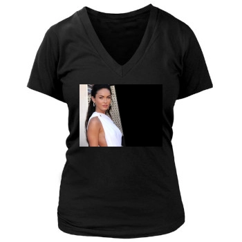 Megan Fox Women's Deep V-Neck TShirt