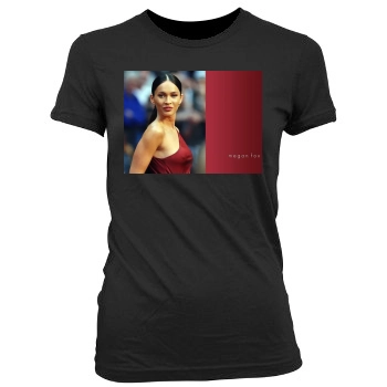 Megan Fox Women's Junior Cut Crewneck T-Shirt