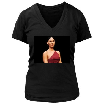 Megan Fox Women's Deep V-Neck TShirt