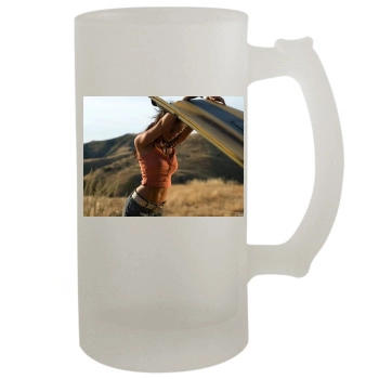 Megan Fox 16oz Frosted Beer Stein