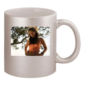 Megan Fox 11oz Metallic Silver Mug