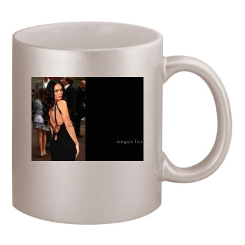 Megan Fox 11oz Metallic Silver Mug