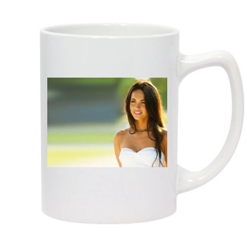 Megan Fox 14oz White Statesman Mug