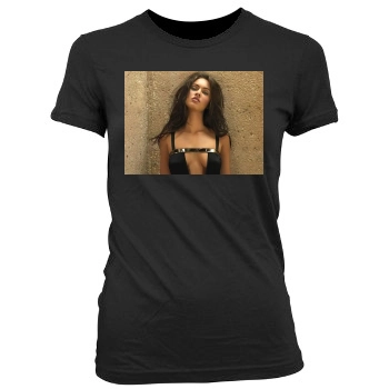 Megan Fox Women's Junior Cut Crewneck T-Shirt