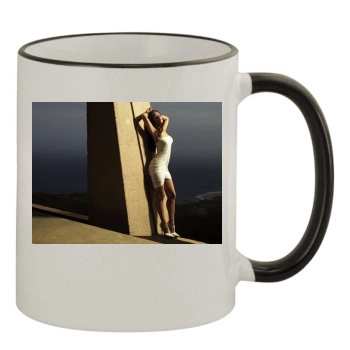 Megan Fox 11oz Colored Rim & Handle Mug