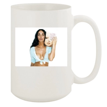 Megan Fox 15oz White Mug