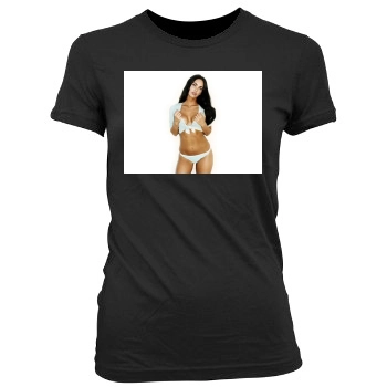 Megan Fox Women's Junior Cut Crewneck T-Shirt