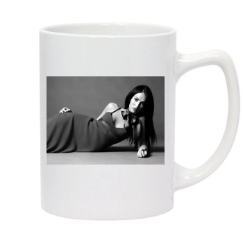 Megan Fox 14oz White Statesman Mug