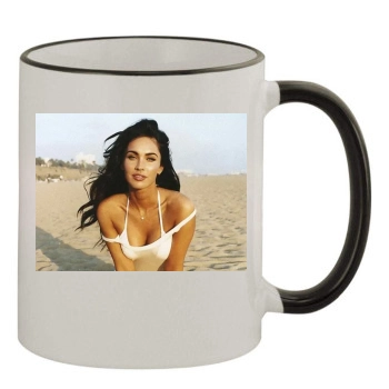 Megan Fox 11oz Colored Rim & Handle Mug