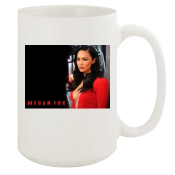 Megan Fox 15oz White Mug
