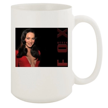 Megan Fox 15oz White Mug